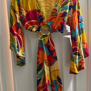 Multicolor Floral Women's Dress